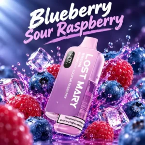 Lost Mary blueberry sour raspberry V2 pre-filled vape kit