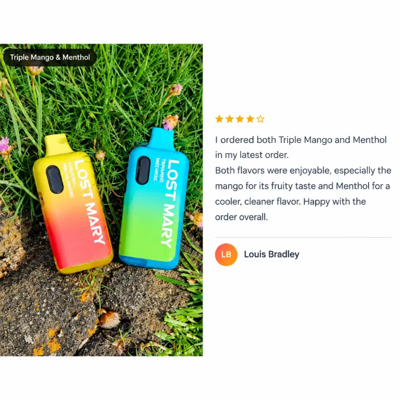 genuine Lost Mary Reviews